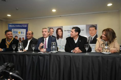 Alberto Fernández: «Macri apagó la economía y vamos a recuperarla»