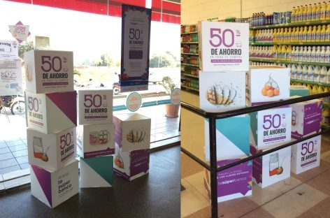 Arrancaron descuentos de Banco Rioja en supermercados y ya es un éxito