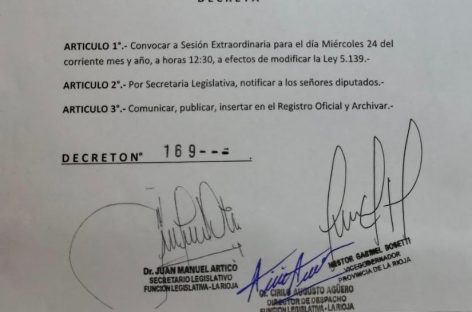 La Ley de Lemas copa la agenda política este miércoles