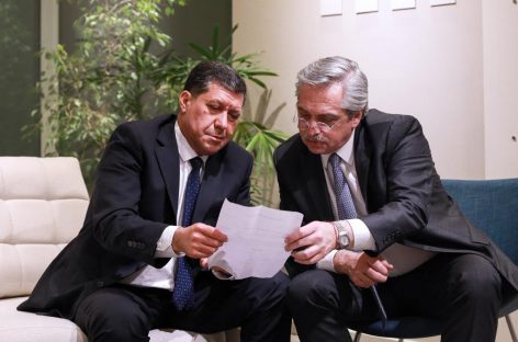 Sergio Casas se reunió con Alberto Fernández tras las PASO