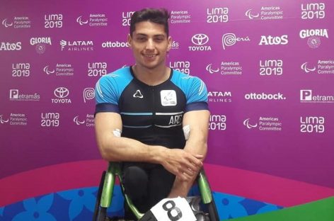 Orgullo. Un riojano logró una medalla en los Juegos Parapanamericanos