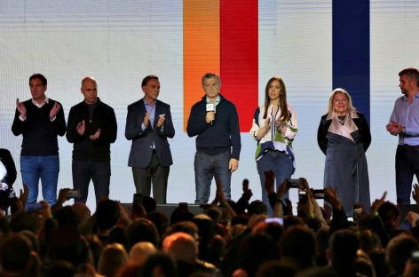 PASO. Mauricio Macri reconoció la dura derrota electoral