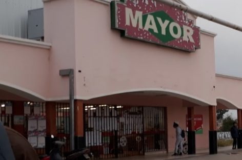Robaron 43 mil pesos del Supermercado Mayor