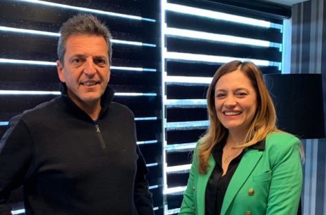 Tere Madera: reunión con Massa y elogios de Paredes