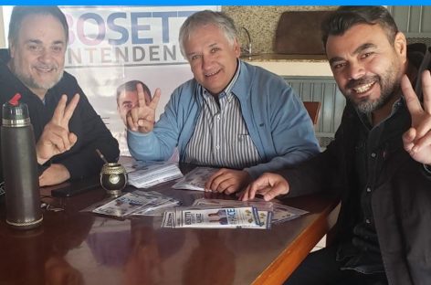 La fórmula gobernador – vice del oficialismo sumó el apoyo de Bosetti
