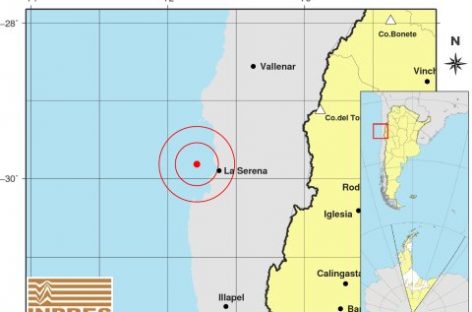 Sismo de 6.1 grados Ritcher en Chile repercutió en La Rioja