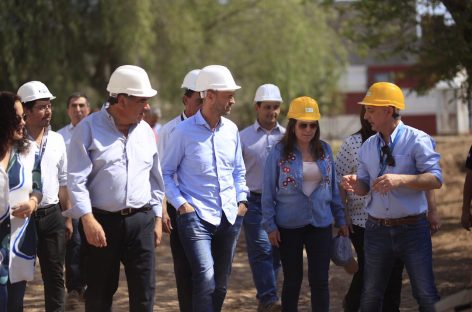 Dietrich supervisó obras nacionales en territorio riojano
