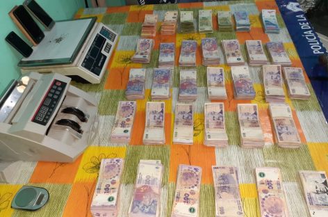 Seis kilos de droga y un millón de pesos incautados en duro golpe a narcos