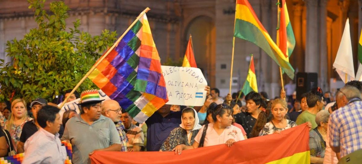 La Rioja pidió por la paz y la democracia en Bolivia y Chile