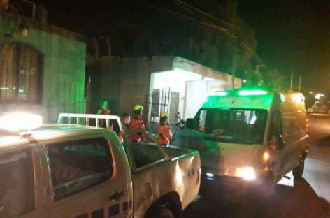 Incendio dejó dos personas heridas con quemaduras de primer grado