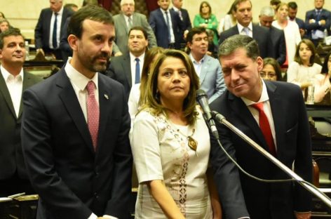 Juraron los nuevos diputados nacionales: Casas, Soria y alvarez