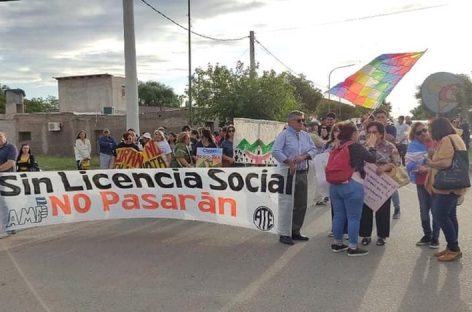 Volvieron las marchas anti mineras: esta vez en Chepes