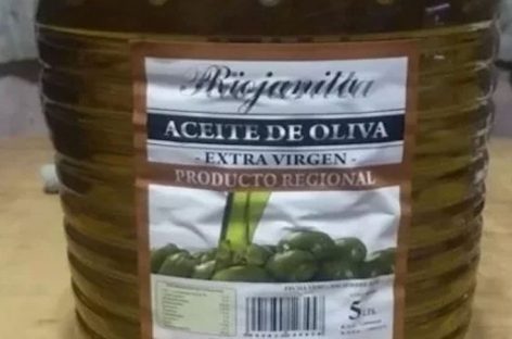 ANMAT prohibió la venta de un aceite de oliva riojano