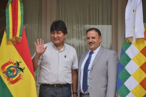Evo en La Rioja: Ciudadano Ilustre y doctorado honoris causa