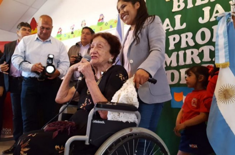 Falleció la autora del Himno de La Rioja: Leila Mirta Marasco de Bilmezis