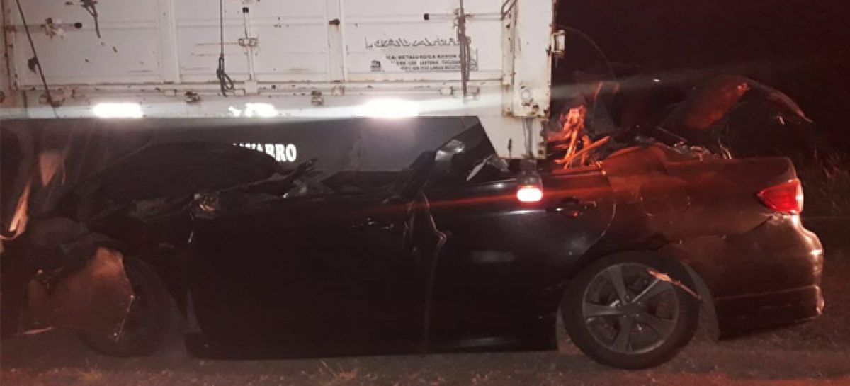 Falleció el diputado Daniel Elías en terrible accidente rutero