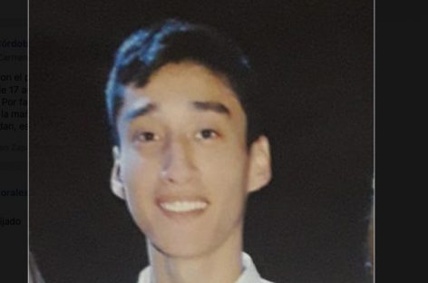 DESESPERANTE BÚSQUEDA DE UN JOVEN DE 17 AÑOS EN AIMOGASTA