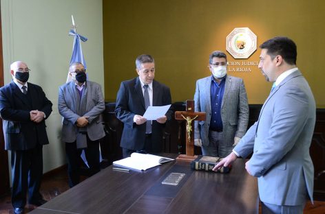 LA JUSTICIA RIOJANA PUSO EN FUNCIONES A DOS NUEVOS JUECES EN CAPITAL