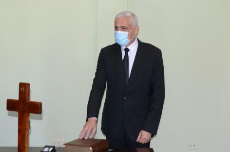 CLAUDIO SAÚL FUE PUESTO EN FUNCIONES EN EL TRIBUNAL SUPERIOR