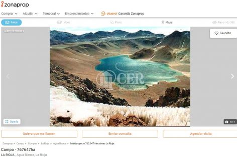 INMOBILIARIA PONE A LA VENTA MILES DE HECTÁREAS EN EL OESTE PROVINCIAL Y EL GOBIERNO INTERVIENE