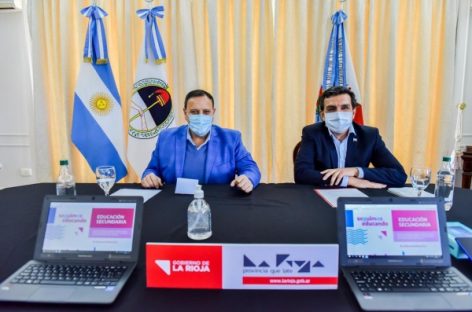 INCLUSIÓN DIGITAL. 3 MIL NOTEBOOKS PARA ALUMNOS RIOJANOS