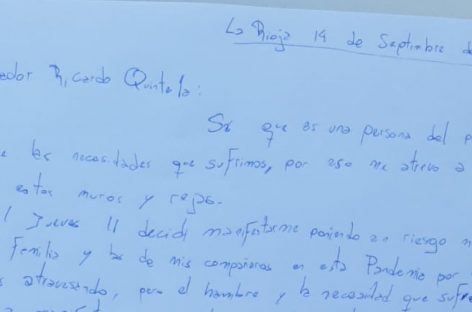 LA CARTA DE DUARTE Y EL PEDIDO DE EXCARCELACIÓN DE QUINTELA