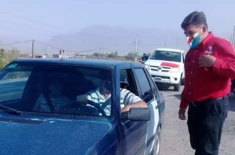 COVID. LA RIOJA REFUERZAN CONTROLES EN RUTAS POR LA VARIANTE DELTA