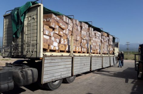 OJOTAS PARA TODOS Y TODAS. LA RIOJA RECIBIÓ DONACIÓN DE 25 MIL PARES