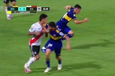 CUESTIONAN EL DESEMPEÑO DEL LÍNEA RIOJANO GABRIEL CHADE EN EL BOCA – RIVER