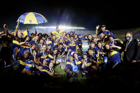 BOCA, OTRA VEZ CAMPEÓN DEL FÚTBOL ARGENTINO