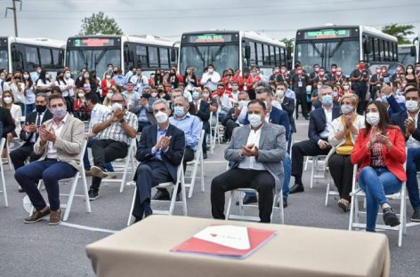 CON UN FUERTE RESPALDO DE NACIÓN, SE PUSO EN MARCHA RIOJA BUS