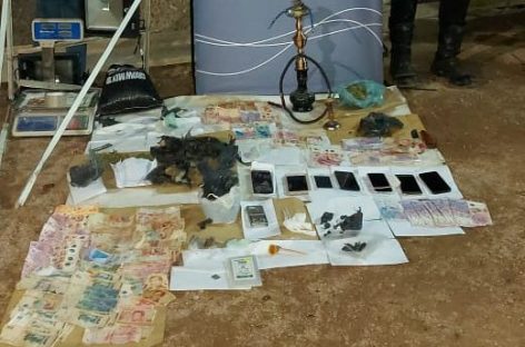 CAPITAL. INCAUTAN MARIHUANA Y COCAÍNA EN OPERATIVO ANTI DROGAS