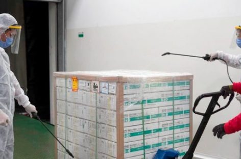 NACIÓN ENVÍA 8100 DOSIS DE SINOPHARM A LA RIOJA