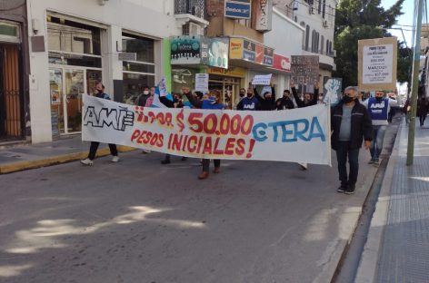 DOCENTES DE AMP PARAN TODA LA SEMANA EN RECLAMO DE PARITARIA
