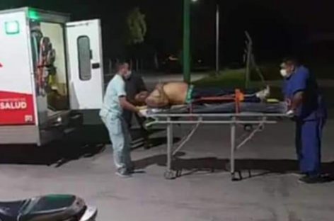 INSEGURIDAD EXTREMA. LO GOLPEARON Y FRACTURARON PARA ROBARLE LA BICI