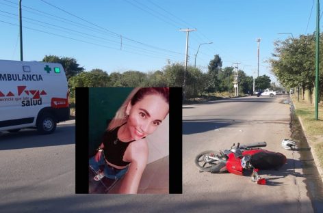 OTRO ACCIDENTE VIAL ENLUTÓ A LA RIOJA. MUERE UNA JOVEN QUE CAYÓ DE SU MOTO