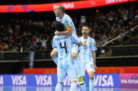 MUNDIAL DE FUTSAL. SEMIS CON ARGENTINA – BRASIL