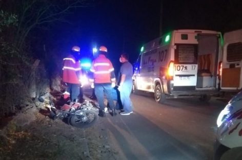 TRAGICO ACCIDENTE EN UNA DE LAS CALLES MÁS PELIGROSAS DE CAPITAL