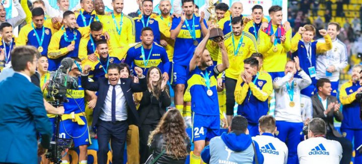 BOCA VENCIÓ A BARCELONA Y SE QUEDÓ CON LA COPA MARADONA CUP