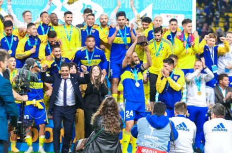 BOCA VENCIÓ A BARCELONA Y SE QUEDÓ CON LA COPA MARADONA CUP