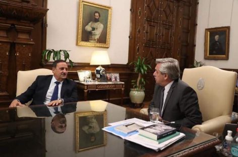 REUNIÓN QUINTELA-ALBERTO FERNÁNDEZ: GESTIONES Y APOYO NACIONAL