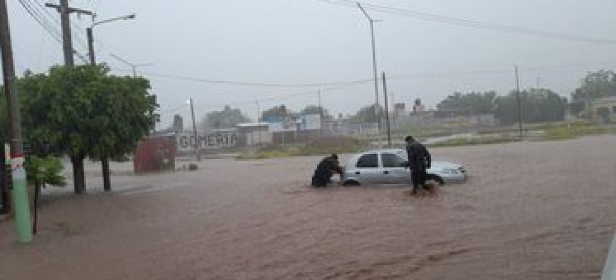 OTRA BRUTAL TORMENTA GOLPEÓ A UNA CAPITAL CON ENORMES DÉFICIT