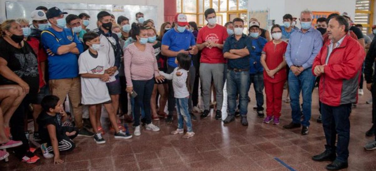 CONTENCIÓN ESTATAL A DAMNIFICADOS POR EL TEMPORAL QUE AZOTÓ CAPITAL