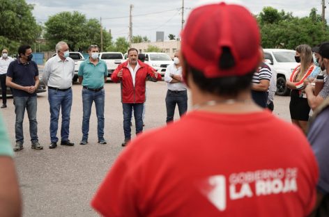 QUINTELA, AL FRENTE DEL OPERATIVO DEL COE TRAS LAS FUERTES LLUVIAS EN CAPITAL