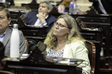GABRIELA PEDRALI VOTARÁ A FAVOR DEL ACUERDO NACIÓN-FMI EN EL CONGRESO