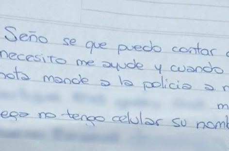 USO EL CUADERNO DE COMUNICACIONES DE SU HIJO PARA DENUNCIAR VIOLENCIA DE GÉNERO