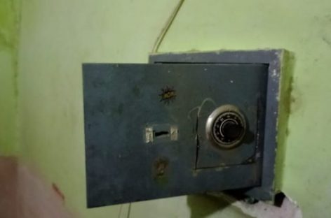 ROBAN MILLÓN Y MEDIO DE PESOS EN UNA VIVIENDA: ROMPIERON LA PARED