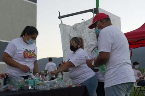 ECOCANJE EXITOSO POR RUSHERKING. 73.680 BOTELLAS PLÁSTICAS POR 7.380 ENTRADAS