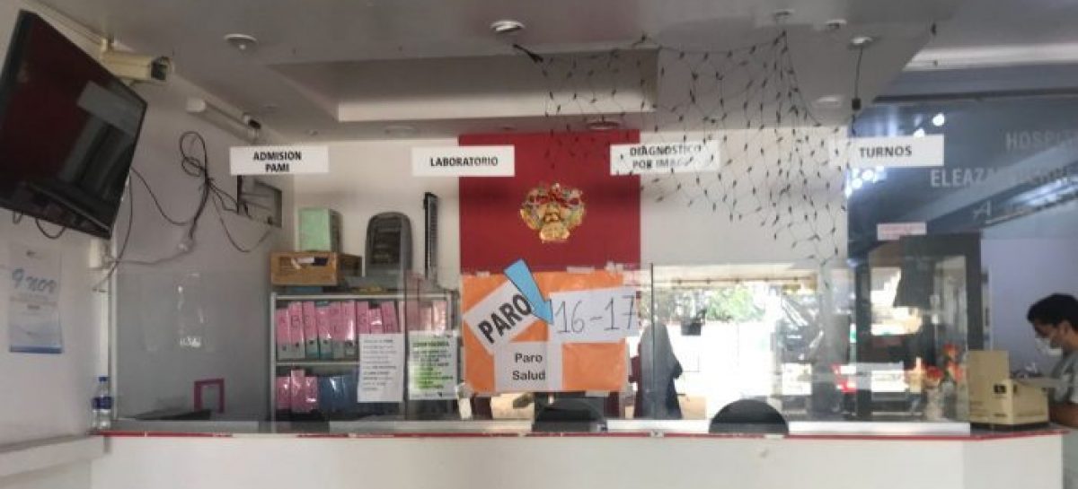 ARRANCÓ EL PARO MÉDICO Y PARA APROSLAR LA PROTESTA «ES MASIVA»