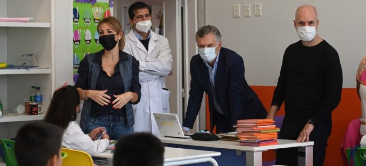 LARRETA JUNTO A MACRI RATIFICÓ SU APUESTA A LA EDUCACIÓN «COMO POLÍTICA DE ESTADO»